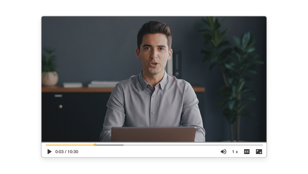 New feature onboarding video showing a product walkthrough to spotlight a launch update using Visla